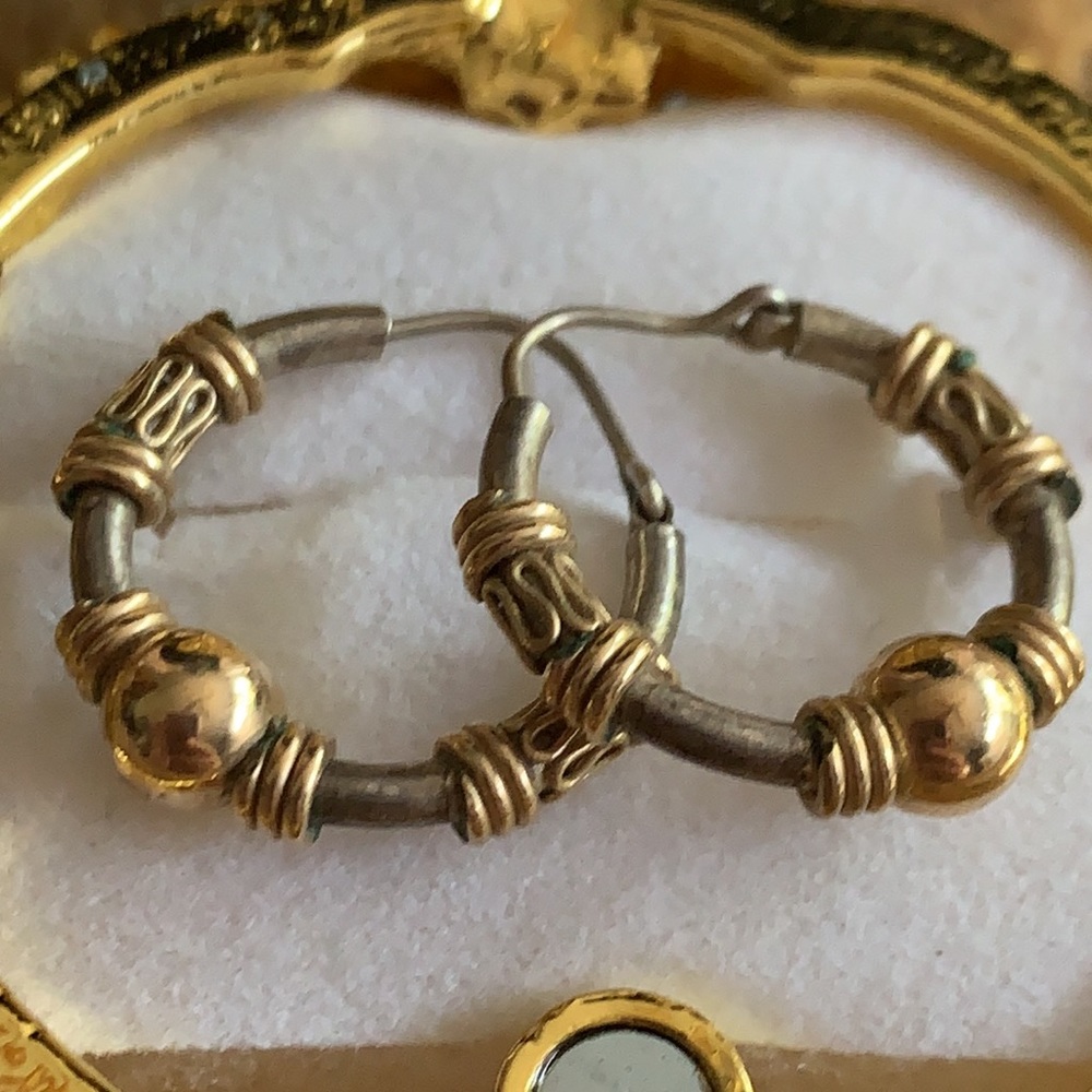 10 K gold and .925 Sterling silver ( tested) - Picture 2 of 4